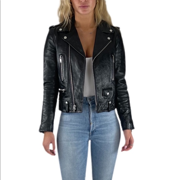 Saint Laurent Leather Lamb Jacket - Picture 2 of 3